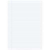 Rhino Exercise Book A4 Ruled 8 mm Stapled Side Bound Manila Soft Cover Not perforated Pack of 5