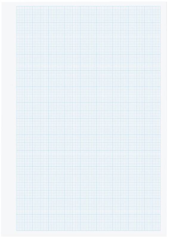 Rhino Exercise Book A4 Graph Stapled Side Bound Manila Soft Cover White Pack of 5