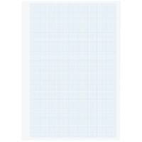 Rhino Exercise Book A4 Graph Stapled Side Bound Manila Soft Cover White Pack of 5