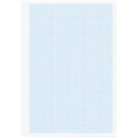 Rhino Exercise Book A4 Graph Stapled Side Bound Manila Soft Cover White Pack of 5