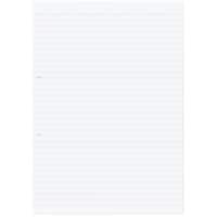 Rhino Exercise Book A4 Ruled Stapled Side Bound Manila Soft Cover White Pack of 5