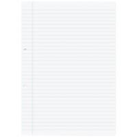 Rhino Exercise Book A4 Ruled 8 mm Stapled Side Bound Manila Soft Cover Not perforated Pack of 5