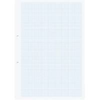 Rhino Exercise Book A4 Graph Stapled Side Bound Manila Soft Cover White Pack of 5