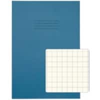 Rhino Exercise Book A4 Squared Stapled Side Bound Manila Soft Cover Cream 48 Pages Pack of 50