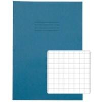 Rhino Exercise Book A4 Squared Stapled Side Bound Manila Soft Cover White 80 Pages Pack of 50