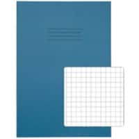 Rhino Exercise Book A4 Squared Stapled Side Bound Manila Soft Cover White 64 Pages Pack of 50