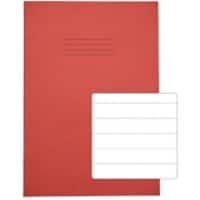 Rhino Exercise Book A4 Ruled Stapled Side Bound Manila Soft Cover White 32 Pages Pack of 100