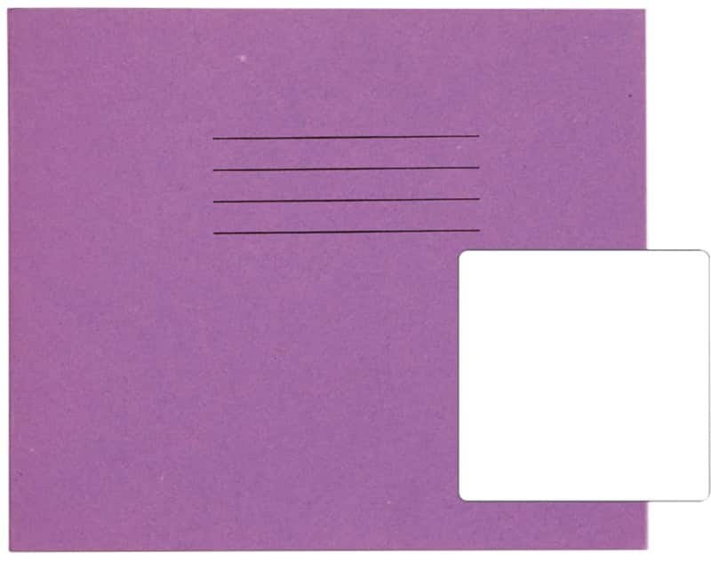 Rhino Exercise Book Plain Stapled Side Bound Manila Soft Cover White 24 Pages Pack of 100