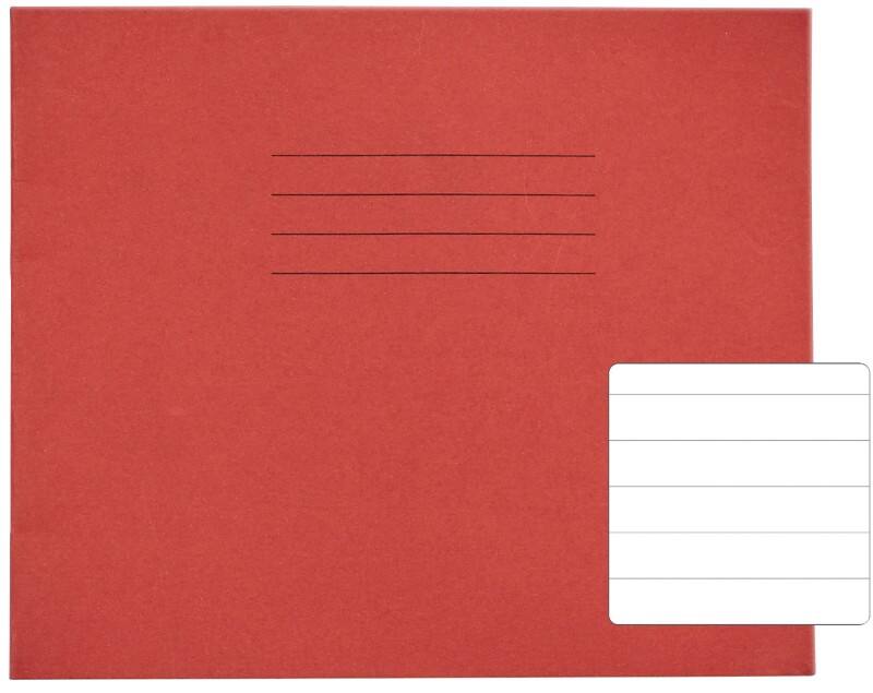 Rhino Exercise Book Ruled Stapled Side Bound Manila Soft Cover White 24 Pages Pack of 100