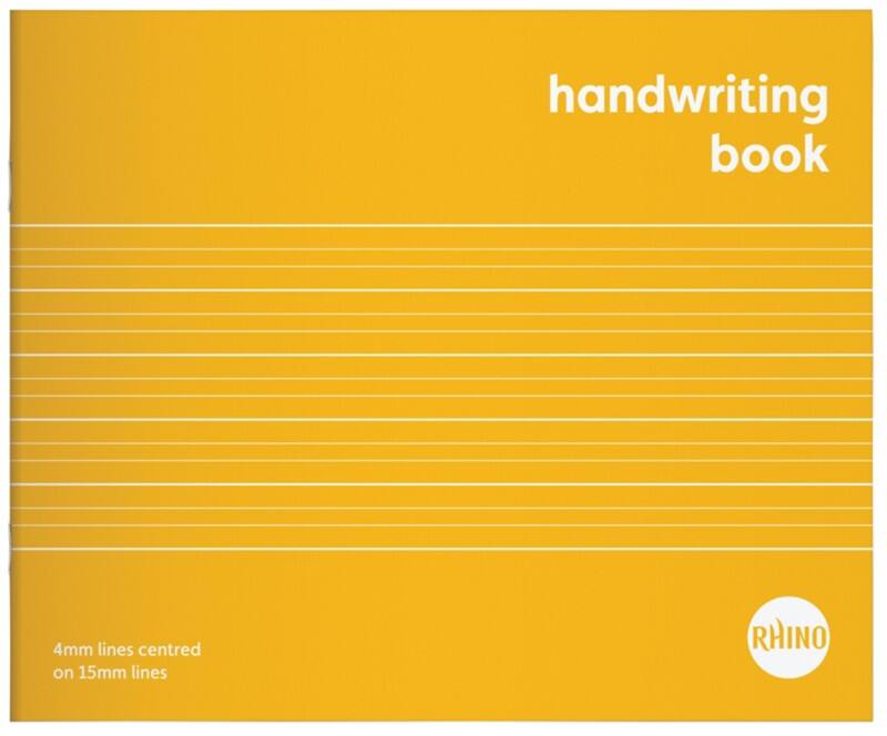 Rhino Exercise Book Ruled Stapled Side Bound Manila Soft Cover White 32 Pages Pack of 100