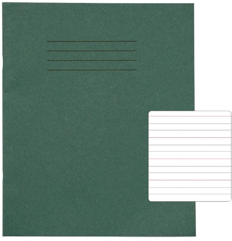 Rhino Exercise Book Ruled Stapled Side Bound Manila Soft Cover White 32 Pages Pack of 100