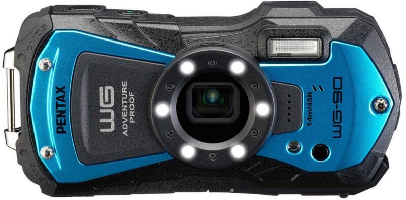 PENTAX Though Compact WG-90 Action Camera Blue
