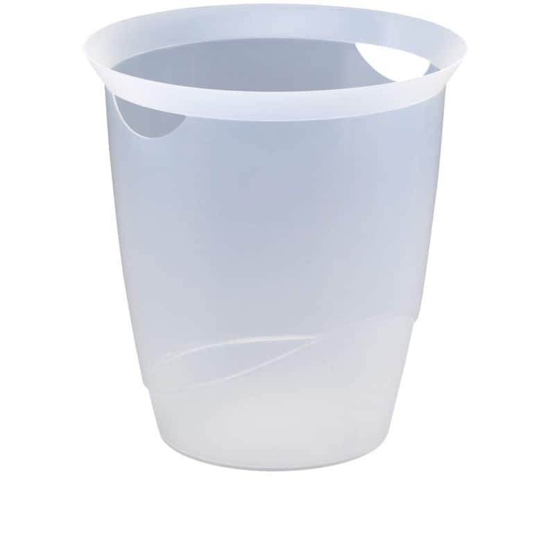 DURABLE Waste Bin 16 L Transparent Plastic 1701710400