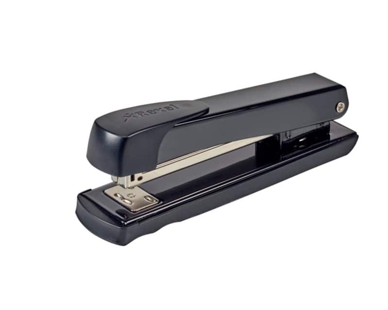 Rexel Aquarius Desktop Stapler 2100016 Full Strip Black 20 Sheets No.56, No.16 Metal