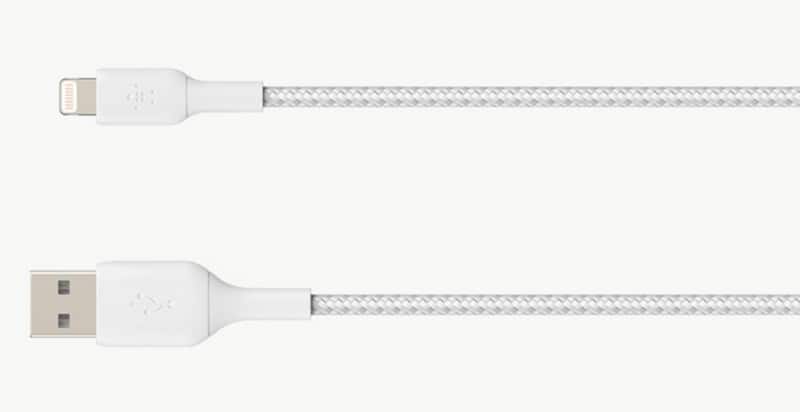 Belkin Charging Cable Apple Lightning USB A Male 3 m White