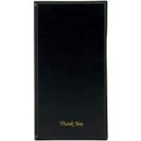 Securit Basic Menu Holder Freestanding Rectangular 26 (W) x 1 (D) x 32.2 (H) cm Black