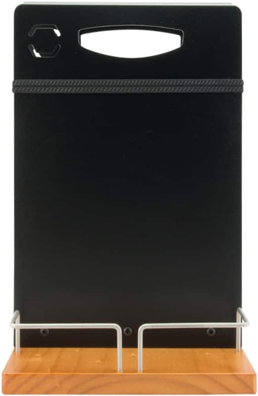 Securit Chalkboard Freestanding Rectangular 22 (W) x 20 (D) x 34.5 (H) cm Black