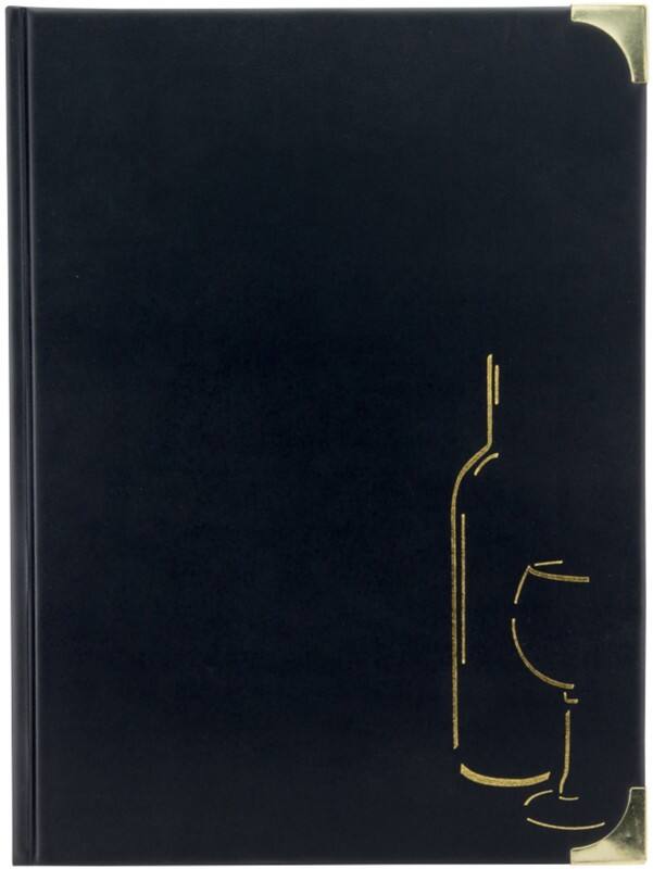 Securit Basic Menu Holder Freestanding Rectangular 23.5 (W) x 0.8 (D) x 31 (H) cm Black