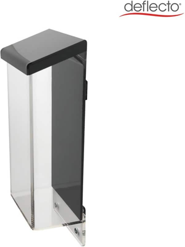 Deflecto DL Outdoor Literature Box Wall Mounted Transparent 790701 12.5 x 7.5 x 28.5 cm