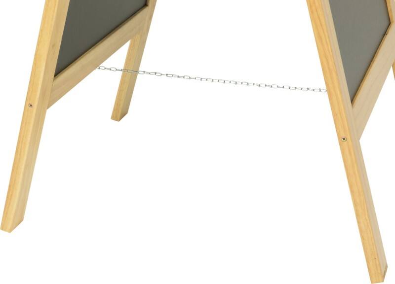 Securit Deluxe Pavement Sign Wood Brown SBS-B-135