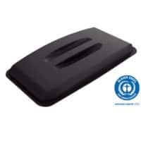 DURABLE Waste Management Bin Lid 60 L Black PP (Polypropylene) 1800504221