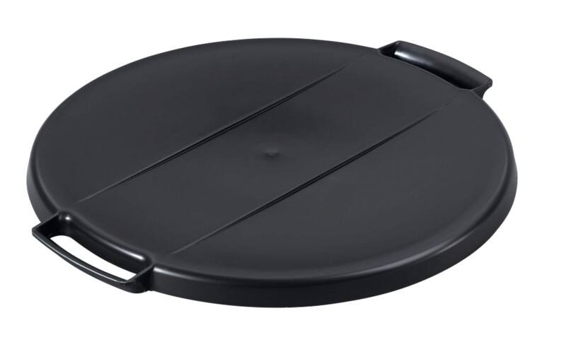 DURABLE DURABIN Bin Lid 40 L Black Round PP (Polypropylene)