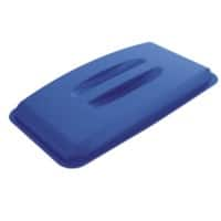 DURABLE Waste Management Bin Lid 60 L Blue PP (Polypropylene) 1800497040