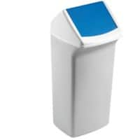 DURABLE Waste Management Bin Lid 40 L Blue PP (Polypropylene) 1801574014