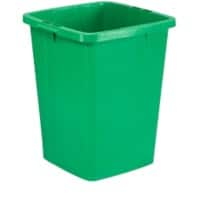 DURABLE Waste Management Recycling Bin 90 L Green Polypropylene 1800474020