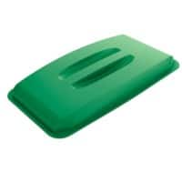 DURABLE Waste Management Bin Lid 60 L Green PP (Polypropylene) 1800497020