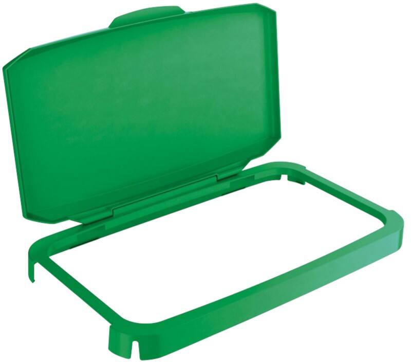 DURABLE DURABIN Hinged Lid 60 L Green Rectangular PP (Polypropylene)