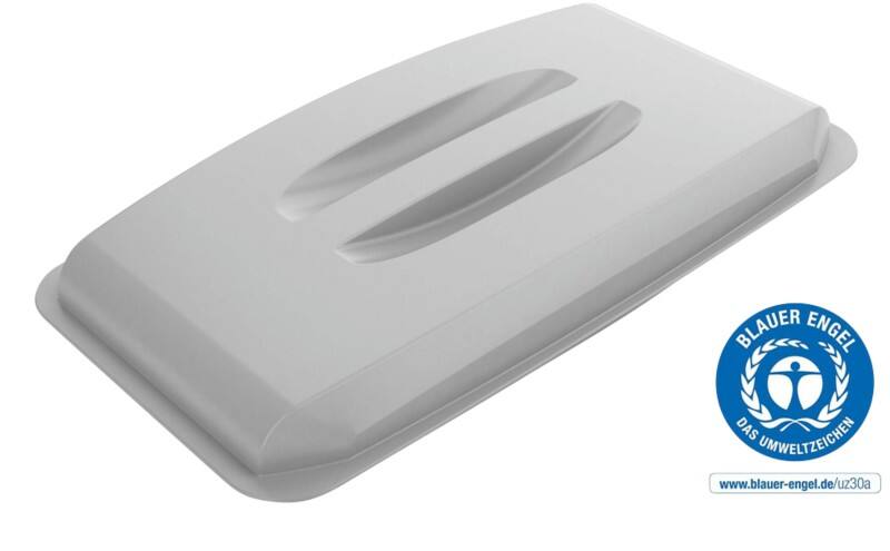 DURABLE DURABIN Bin Lid 60 L Grey Rectangular PP (Polypropylene)