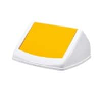 DURABLE Waste Management Bin Lid 40 L Yellow PP (Polypropylene) 1801574013