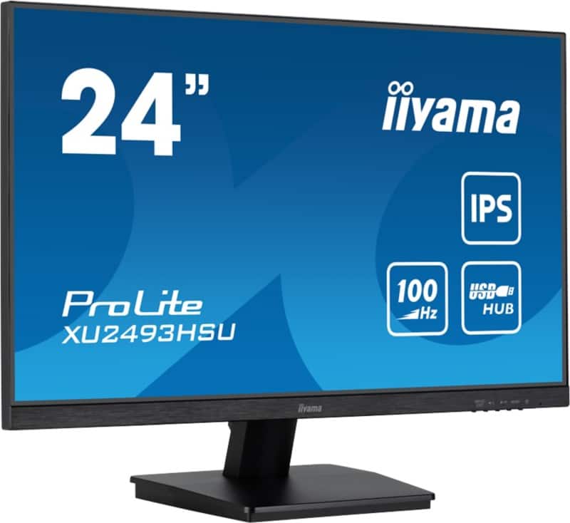 iiyama ProLite 60.5 cm (23.8") LED Monitor XU2493HSU-B7 Black  