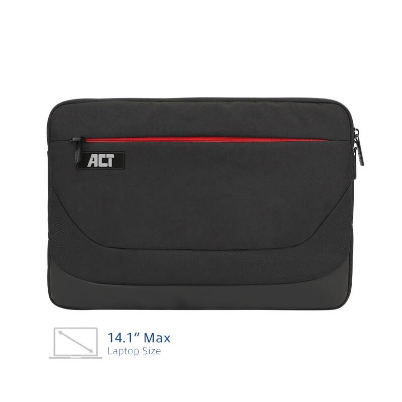 ACT Suburb Laptop Sleeve 14.1 " 38 x 2 x 37 cm PL (Polyester) Black