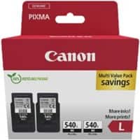 Canon PG-540L Original Ink Cartridge Black Pack of 2