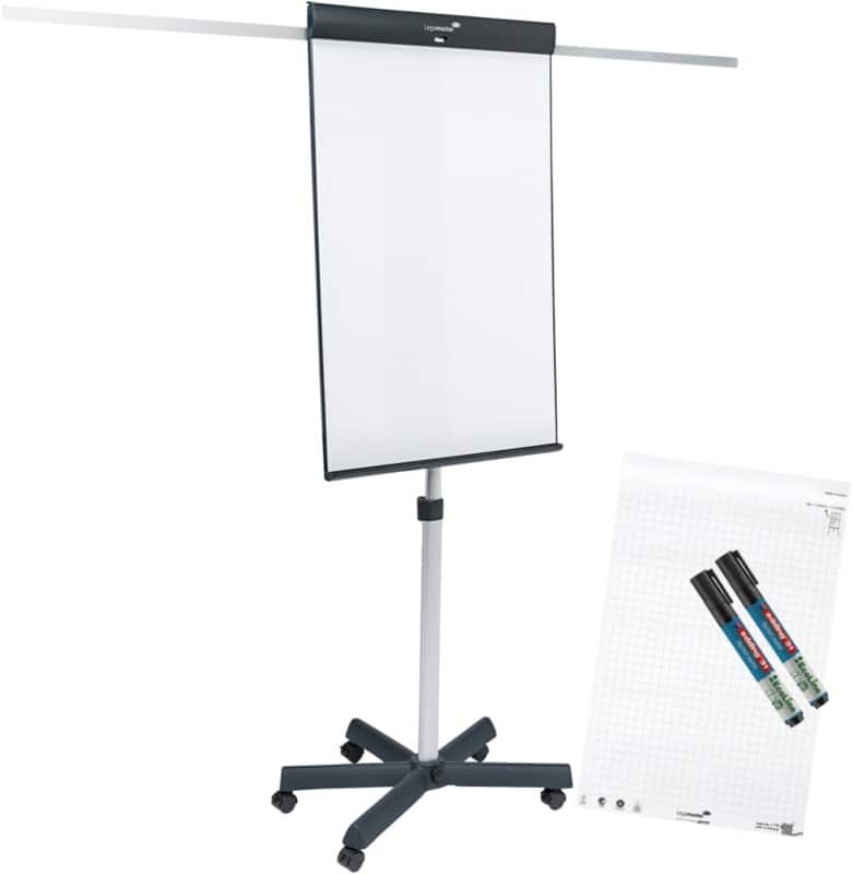 Legamaster SKETCH Mobile Flipchart Steel Black
