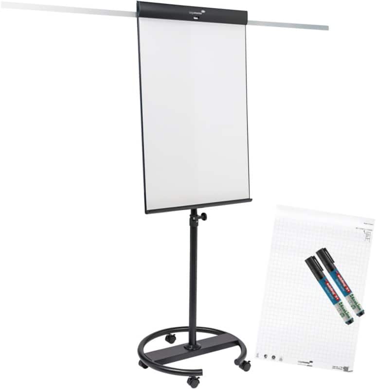 Legamaster SKETCH Mobile Flipchart Steel Black