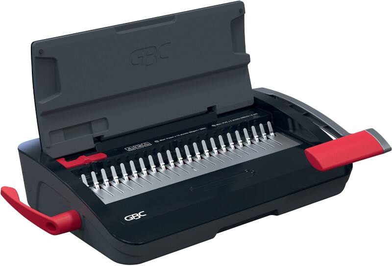 GBC CombBind CB12 Manual Comb Binding Machine 4410060 165 Sheets