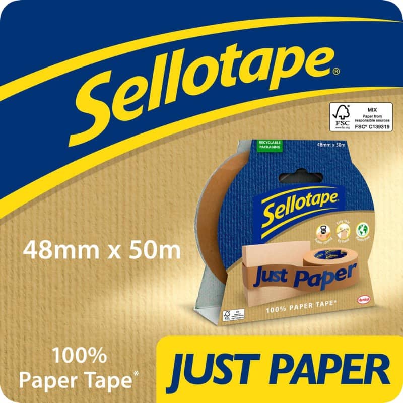 Sellotape Packaging Tape Brown 48 mm (W) x 5 m (L) Paper