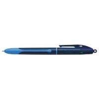 BIC 4 Colours Ballpoint Pen Blue, Black, Green, Red 0.32 mm Medium Ballpoint Refillable   