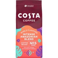 COSTA COFFEE Coffee Beans Bags Beans Intense Amazonian 5 Dark 200 g