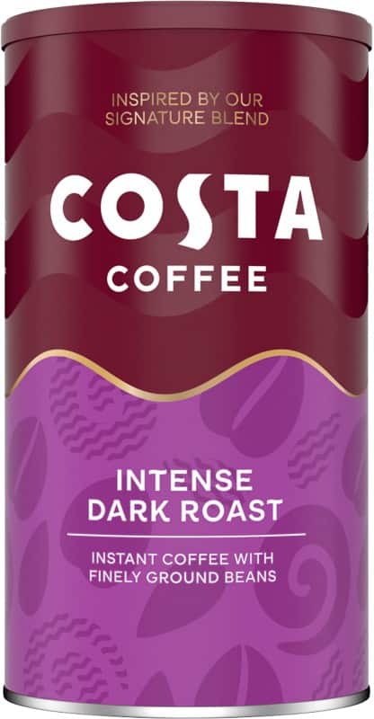 COSTA COFFEE Premium Instant Coffee Instant Intense Dark 100 g