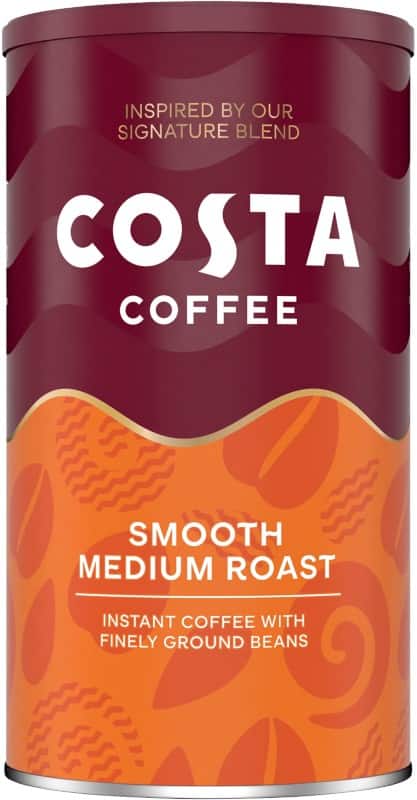 COSTA COFFEE Instant Coffee Instant Smooth Medium 100 g