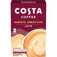 COSTA COFFEE Barista Creations Instant Coffee Sachets Latte 17 g Pack of 6