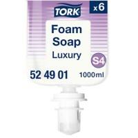 Tork Luxury Hand Foam Soap S4 Transparent 524901 1000 ml Pack of 6