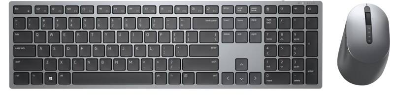 Dell Premier Keyboard and Mouse Wireless QWERTY (US) International Titan grey KM7321W