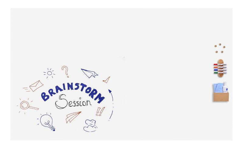 Legamaster WALL-UP Whiteboard Magnetic Enamel 200 (W) x 119.5 (H) cm