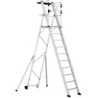 Climb-It Platform Steps CAG310 Silver 172.5 x 149.5 x 347.4 cm