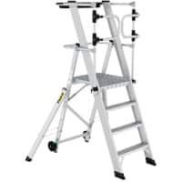 Climb-It Platform Steps CAG304 Silver 172.5 x 80.5 x 197.5 cm